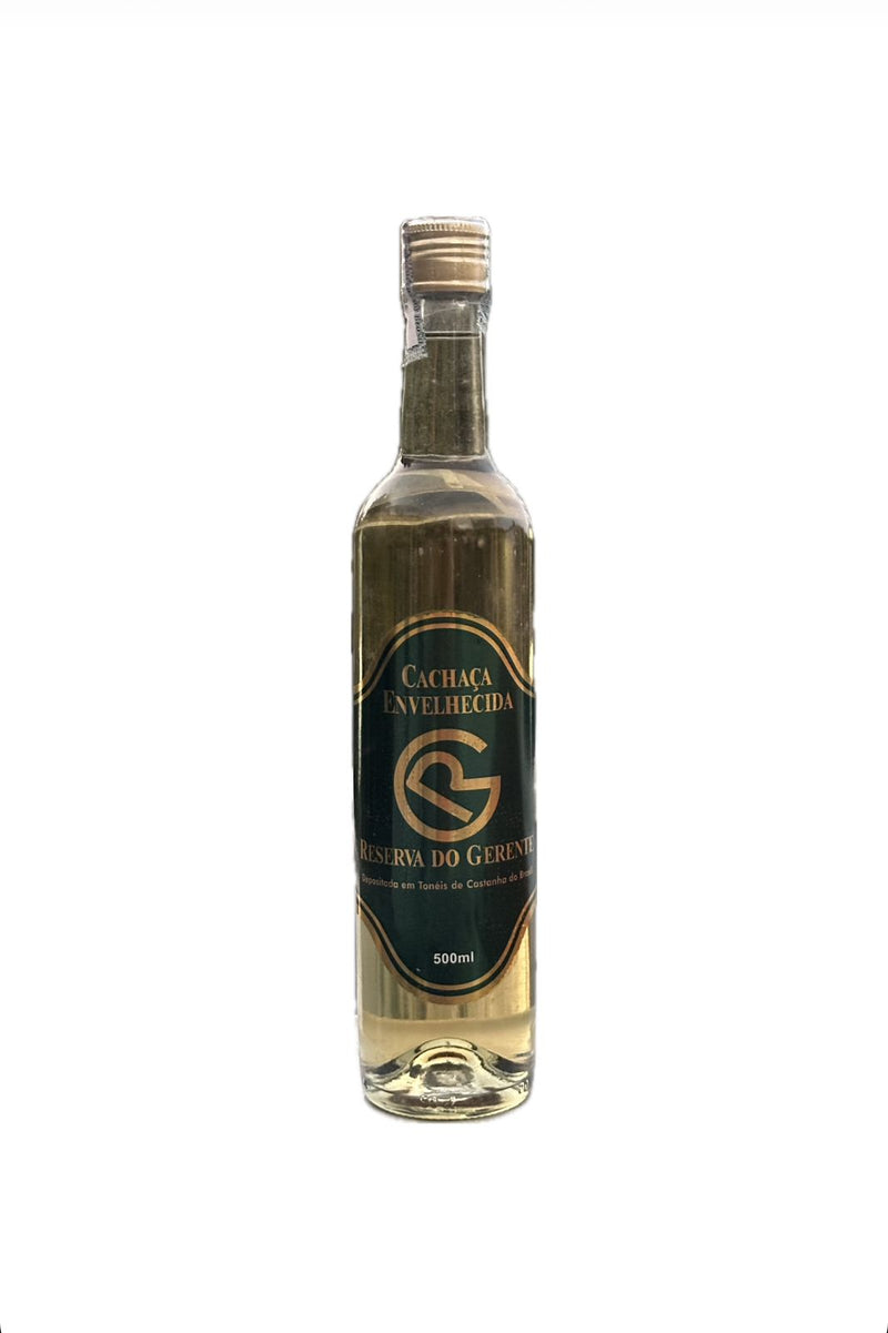 Cachaça Ouro Envelhecida em Tonéis de Castanha do Brasil 500ml